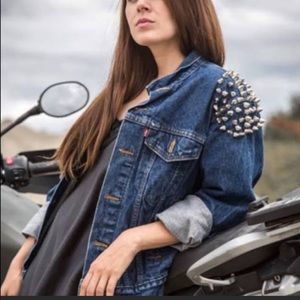 Levi’s Women’s Studded Jean Jacket